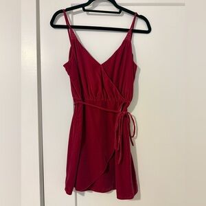 Urban Outfitters Scarlet Wrap Mini Dress